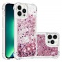 iPhone 14 Pro pinkki glitter hile suojakuori