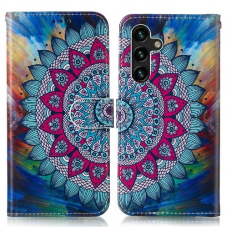 Samsung Galaxy A13 5G / A04s värikäs mandala suojakotelo