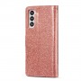 Samsung Galaxy S21 ruusukulta glitter suojakotelo