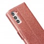 Samsung Galaxy S21 ruusukulta glitter suojakotelo
