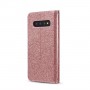 Samsung Galaxy S10 ruusukulta glitter suojakotelo