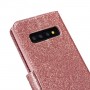 Samsung Galaxy S10 ruusukulta glitter suojakotelo