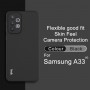 Samsung Galaxy A33 5G musta suojakuori.