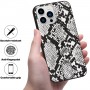 iPhone 11 käärmekuosi suojakuori.