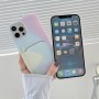 iPhone 12 / 12 Pro pastillivärit suojakuori korttitaskulla.
