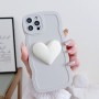 iPhone 12 Pro sydän suojakuori rannerenkaalla