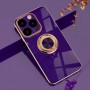 iPhone 14 Pro violetti sormuspidike suojakuori
