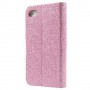 Iphone 4 pinkki glitter puhelinlompakko