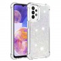 Samsung Galaxy A13 / A04s hopea glitter hile suojakuori – ohut ja tyylikäs suojakuori esillä