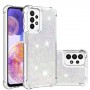 Samsung Galaxy A13 / A04s hopea glitter hile suojakuori – joustvasta ja kestävästä muovista valmistettu suojakuori