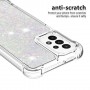 Samsung Galaxy A13 / A04s hopea glitter hile suojakuori – huolella viimeistelty tuote lähikuvassa