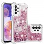 Samsung Galaxy A23 5G pinkki glitter hile suojakuori