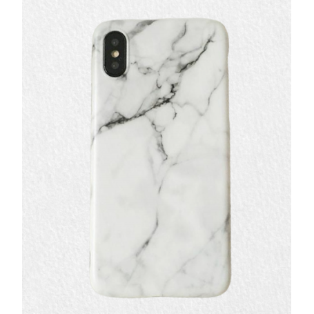 iPhone XR valkoinen marmori suojakuori