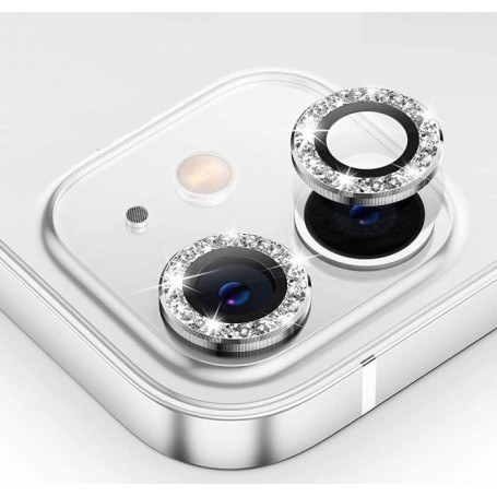 iPhone 12 kameran linssisuojat hopea