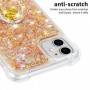 iPhone 11 kullanvärinen glitter sormuspidike suojakuori