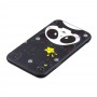 iPhone XR musta panda suojakuori