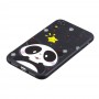iPhone XR musta panda suojakuori