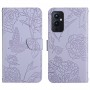 OnePlus 9 violetti kukat suojakotelo