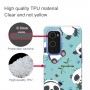 OnePlus 9 läpinäkyvä pandat suojakuori.
