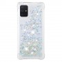 Samsung Galaxy A71 hopea glitter suojakuori