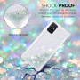 Samsung Galaxy A71 hopea glitter suojakuori