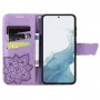 Samsung Galaxy S23 5G violetti perhonen suojakotelo