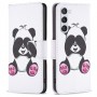 Samsung Galaxy S23 5G valkoinen panda suojakotelo