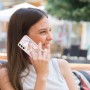 Samsung Galaxy S23 5G ruusukulta marmori sormuspidike suojakuori – kevyt ja ohut suojakuori puhelimen takaosassa