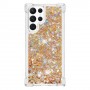 Samsung Galaxy S23 Ultra 5G glitter hile kulta suojakuori