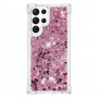 Samsung Galaxy S23 Ultra 5G glitter hile pinkki suojakuori