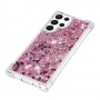 Samsung Galaxy S23 Ultra 5G glitter hile pinkki suojakuori