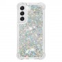 Samsung Galaxy S23+ 5G glitter hile hopea suojakuori – istuu täydellisesti puhelimen muotoihin