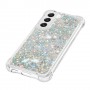 Samsung Galaxy S23+ 5G glitter hile hopea suojakuori – joustvasta ja kestävästä muovista valmistettu suojakuori