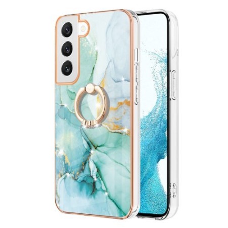 Samsung Galaxy S23+ 5G vihreä marmori sormuspidike suojakuori – suojaa ja tyyliä samassa kuoressa