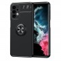 Samsung GalaxyA13 / A04s musta suojakuori sormuspidikkeellä