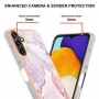 Samsung Galaxy A14 ruusukulta marmori suojakuori
