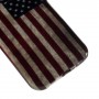 Galaxy J1 Yhdysvaltojen lippu silikonisuojus.