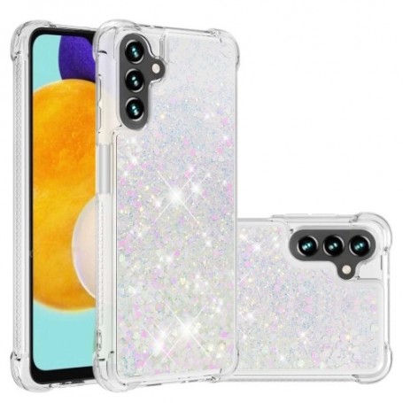 Samsung Galaxy A34 5G hopea glitter hile suojakuori – minimalistinen mutta tehokas suoja