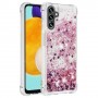 Samsung Galaxy A34 5G pinkki glitter hile suojakuori