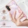 Samsung Galaxy A34 5G ruusukulta marmori suojakuori