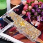 Samsung Galaxy A54 5G kullanvärinen glitter hile sormuspidike suojakuori.