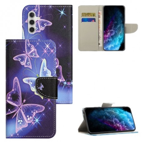 Samsung Galaxy A34 5G perhoset suojakotelo – suojakotelo yhdistää käytännön ja designin