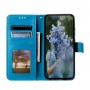 Samsung Galaxy A34 5G sininen mandala suojakotelo