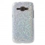 Galaxy J1 hopea glitter suojakuori.