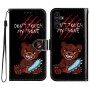 Samsung Galaxy A54 5G angry bear suojakotelo – kotelosta löytyy korttipaikat ja setelitasku