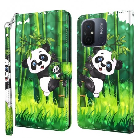 Xiaomi Redmi 12C panda suojakotelo