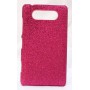 Lumia 820 hot pink glitter suojakuori.