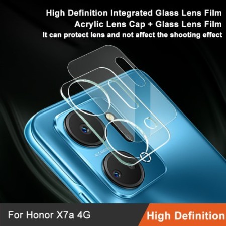 Honor X7a kameran panssarilasi – kameran linssisuoja esillä