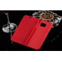 Galaxy S6 edge punainen puhelinlompakko