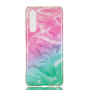 Huawei P30 värikäs tie-dye marmori suojakuori